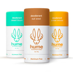 Hume Supernatural roll-on Desert Bloom con empaque elegante para uso diario