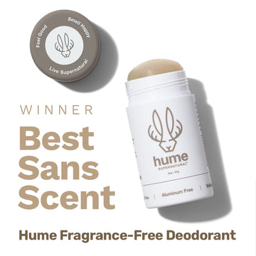 Hume Supernatural: desodorante sin aluminio para axilas sensibles.