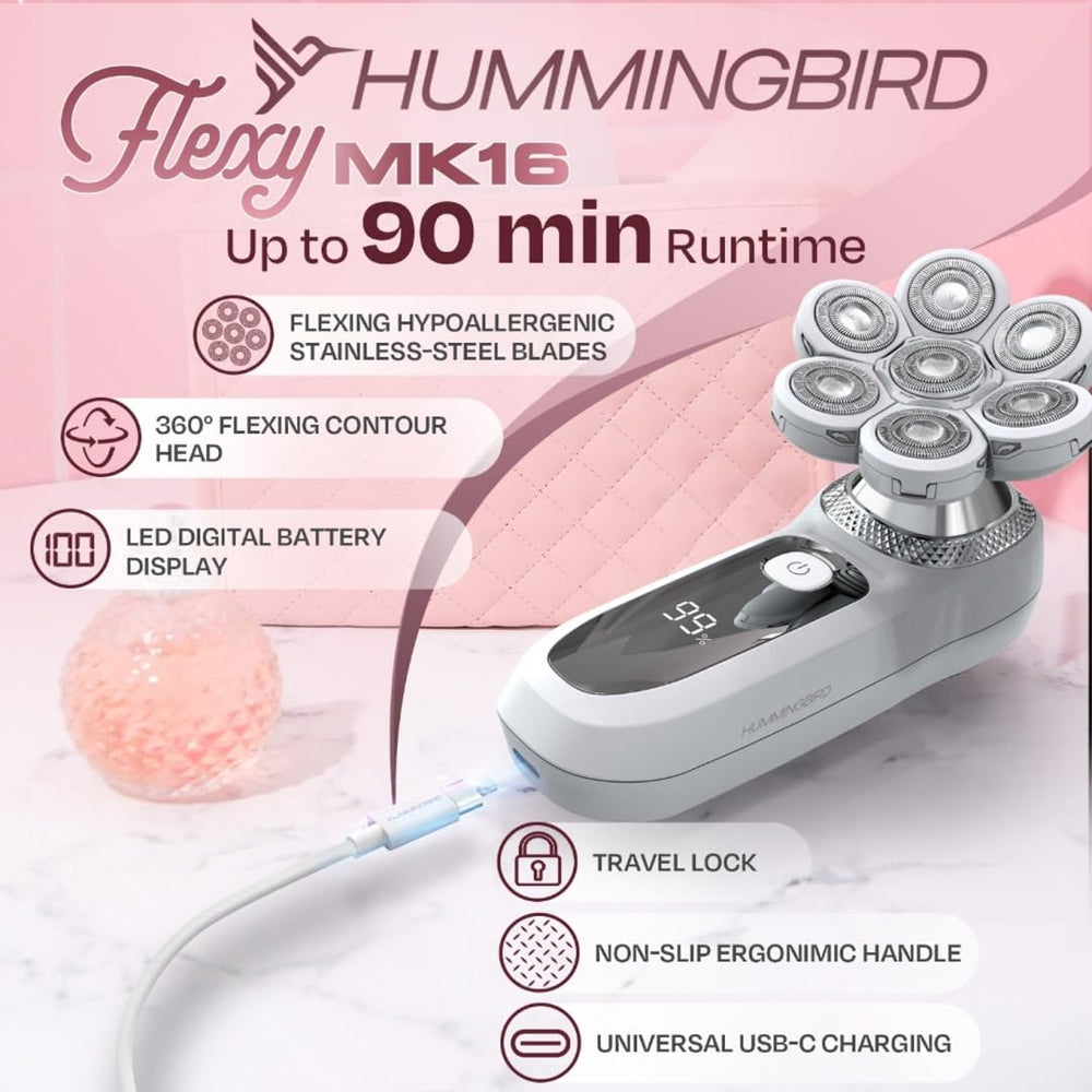 HUMMINGBIRD Flexy: resistencia IPX6, apta para uso en ducha.