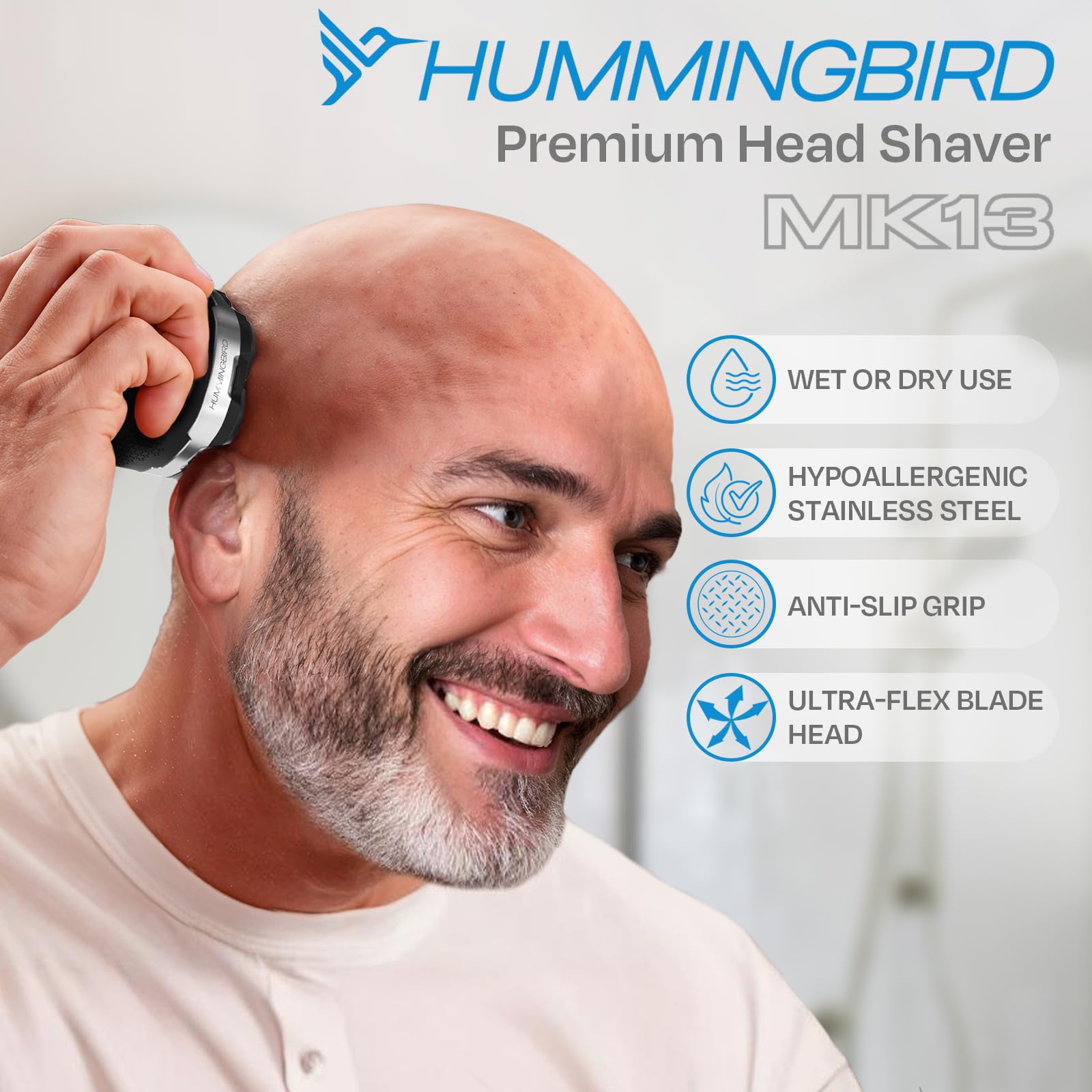 HUMMINGBIRD MK13: pantalla LED que muestra la carga en tiempo real.