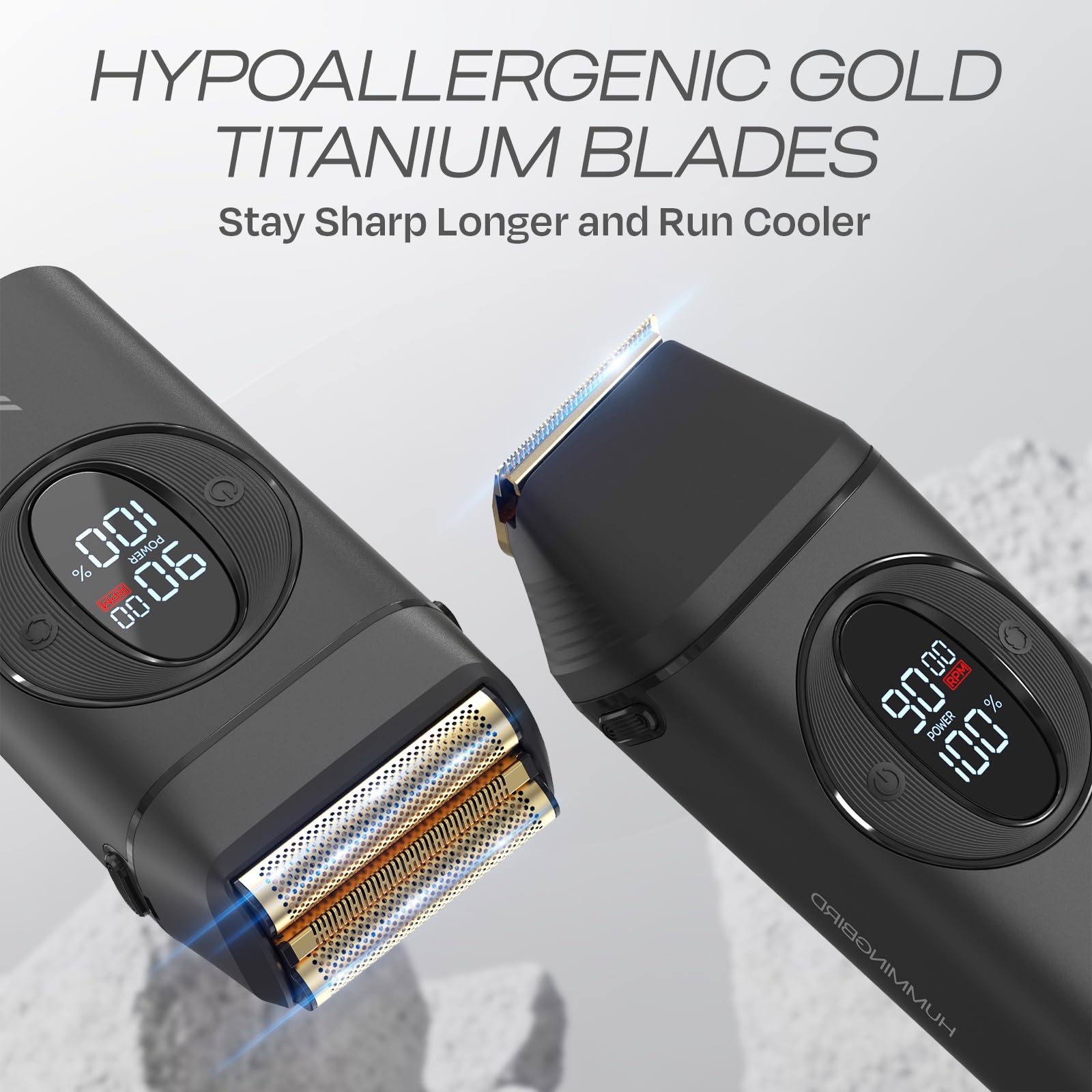 HUMMINGBIRD MK17 DualPro – diseño IPX7 para uso en ducha y limpieza fácil.