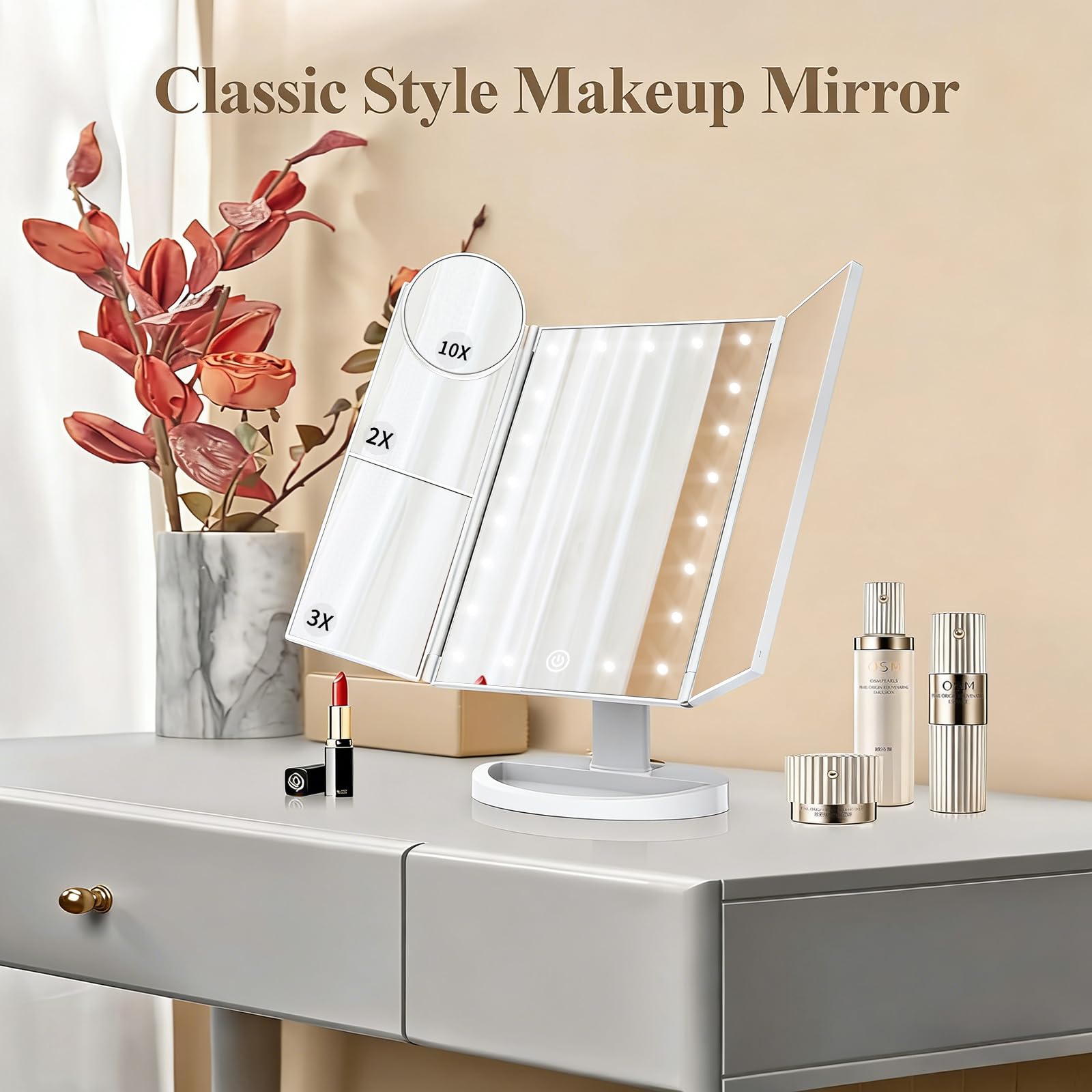 HUONUL makeup mirror makes a thoughtful gift for her on special occasions