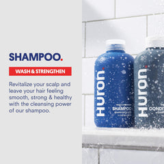 Champú Huron para ducha con aroma cítrico y enebro