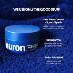 Huron Frizz-control ofrece hidratación con manteca de karité y coco.