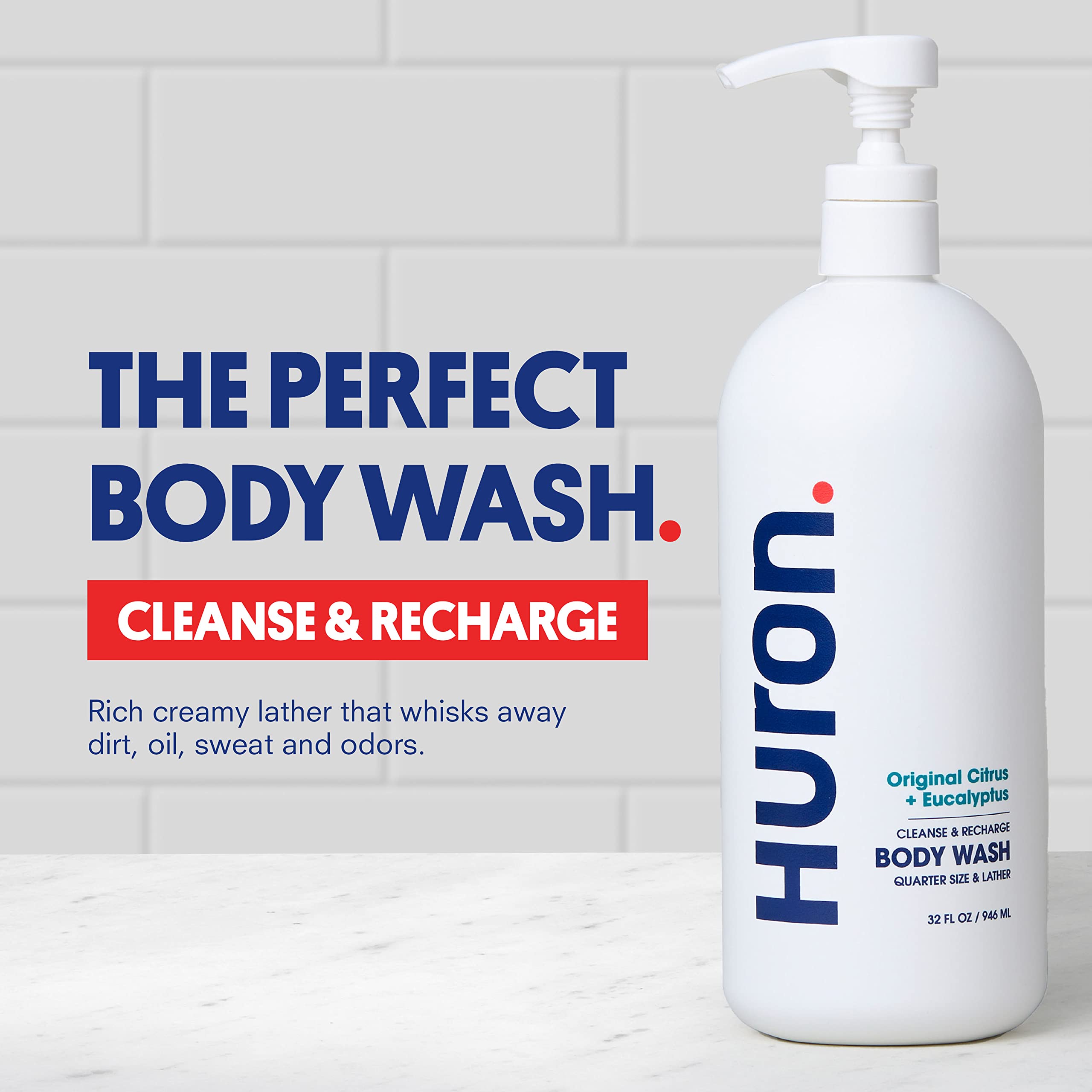 Huron gel de ducha: espuma cremosa que deja la piel suave y limpia.