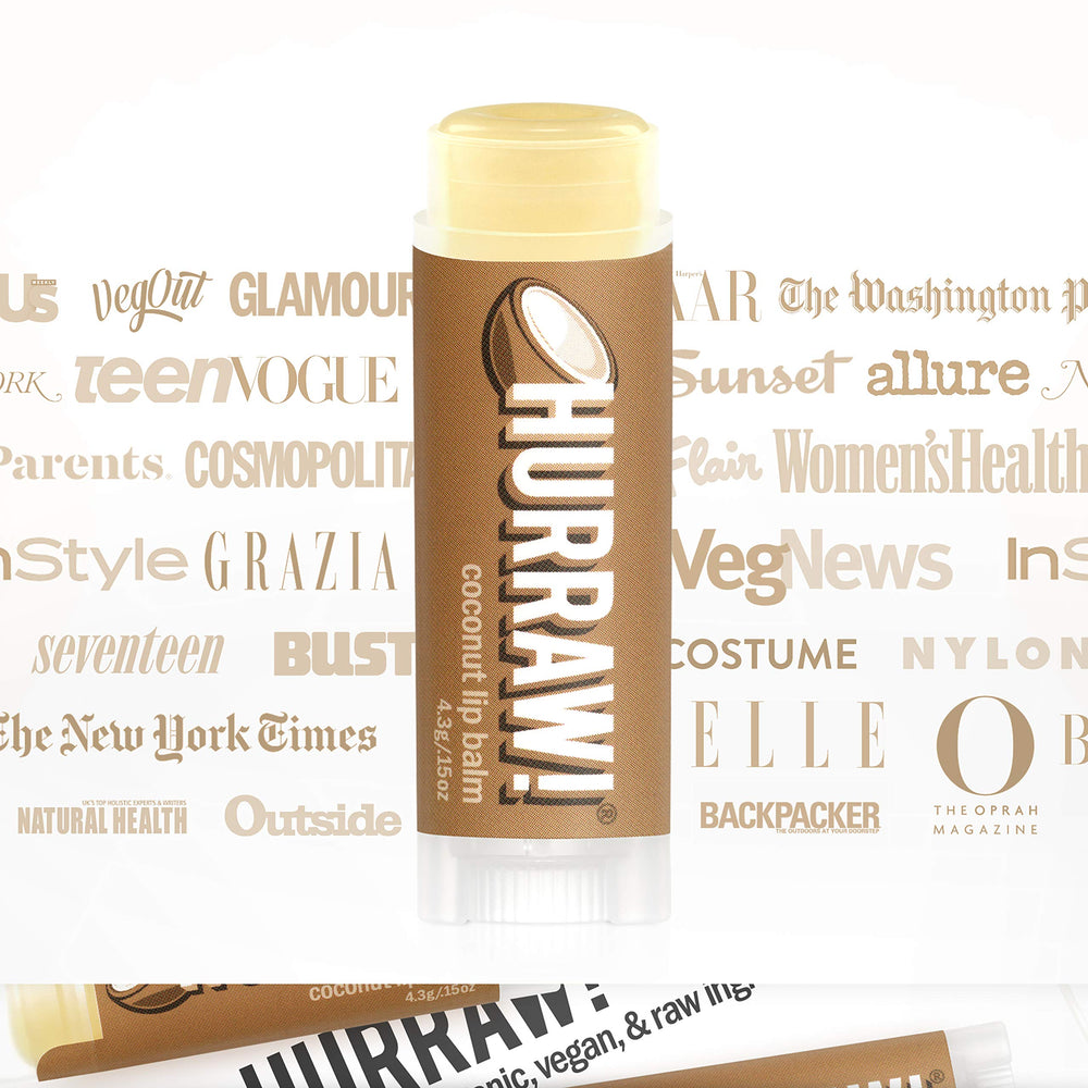 Hurraw! bálsamo de coco certificado vegano para uso diario
