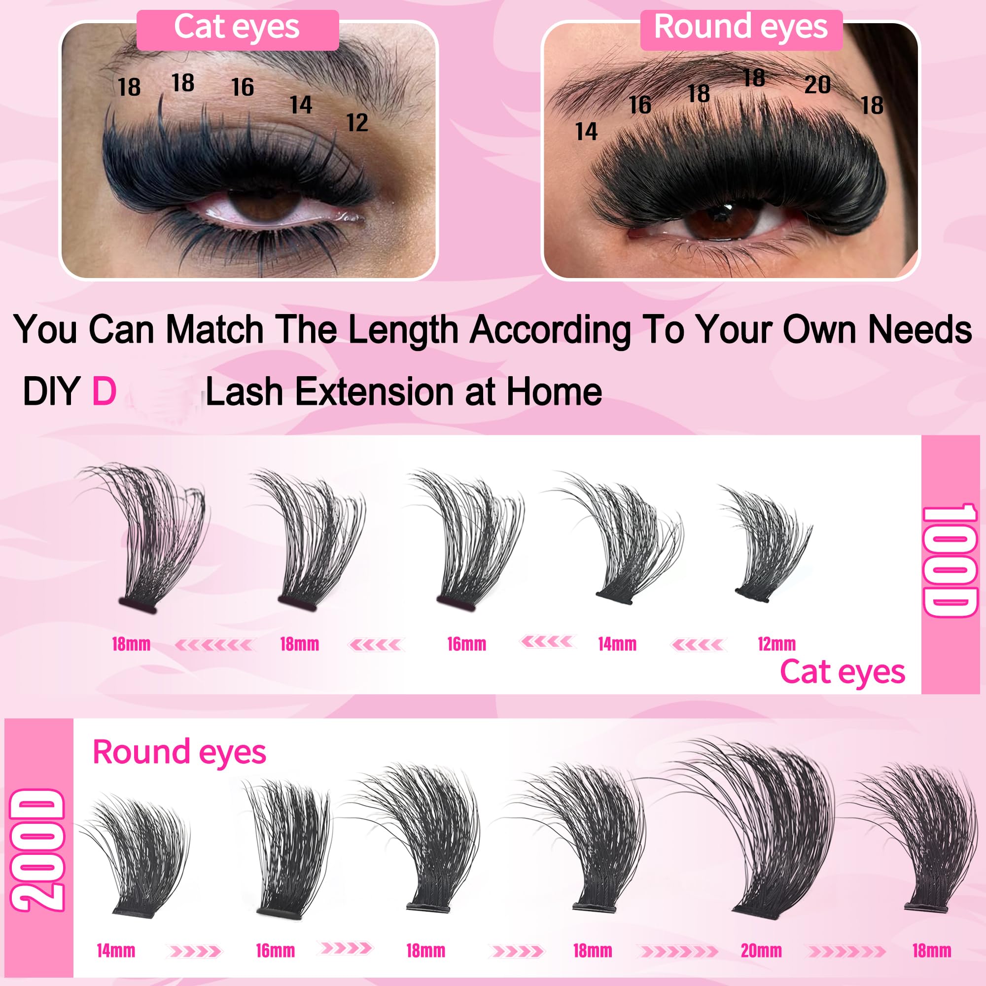 Hushlibaby volumen 12-22mm crea estilo completo sin esfuerzo diario