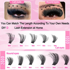Hushlibaby volumen 12-22mm crea estilo completo sin esfuerzo diario