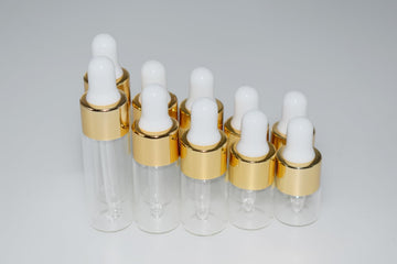 Conjunto Hustar de 10 piezas, botellas de vidrio para transportar líquidos.