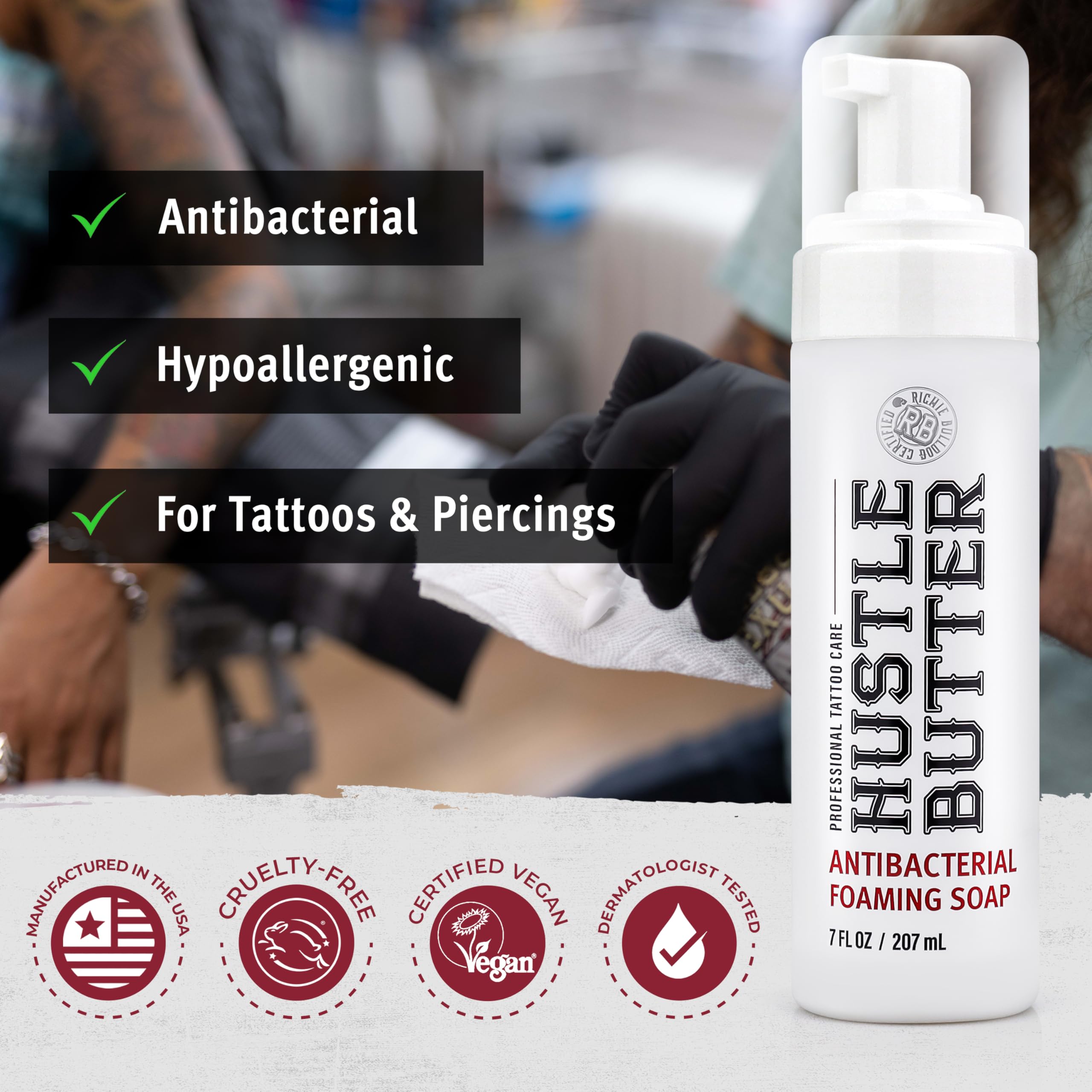 Hustle Butter Deluxe uso-cuidado-tatuaje profesional recomendado.
