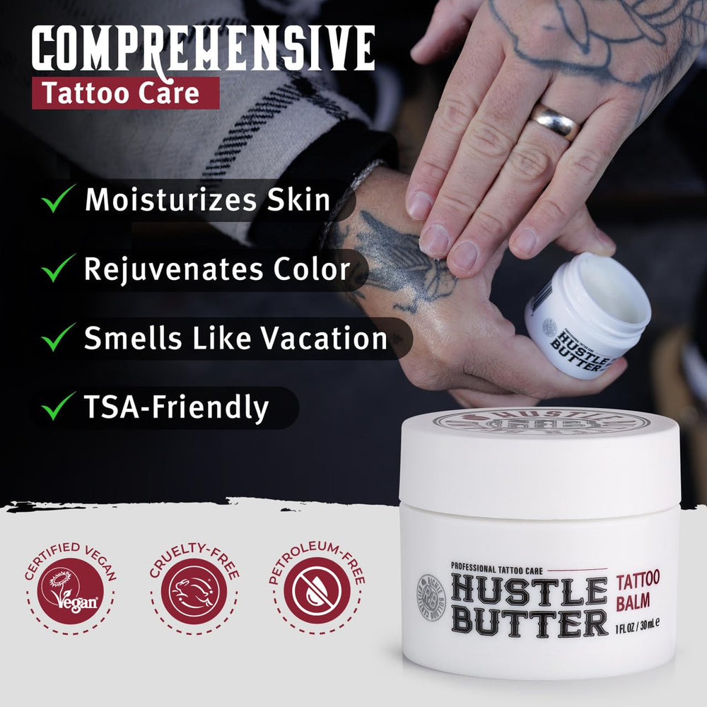 Hustle Butter Deluxe, ingredientes veganos: shea y coco, cuidado respetuoso con la piel.