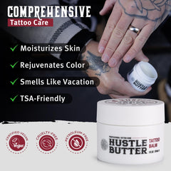 Hustle Butter Deluxe, ingredientes veganos: shea y coco, cuidado respetuoso con la piel.