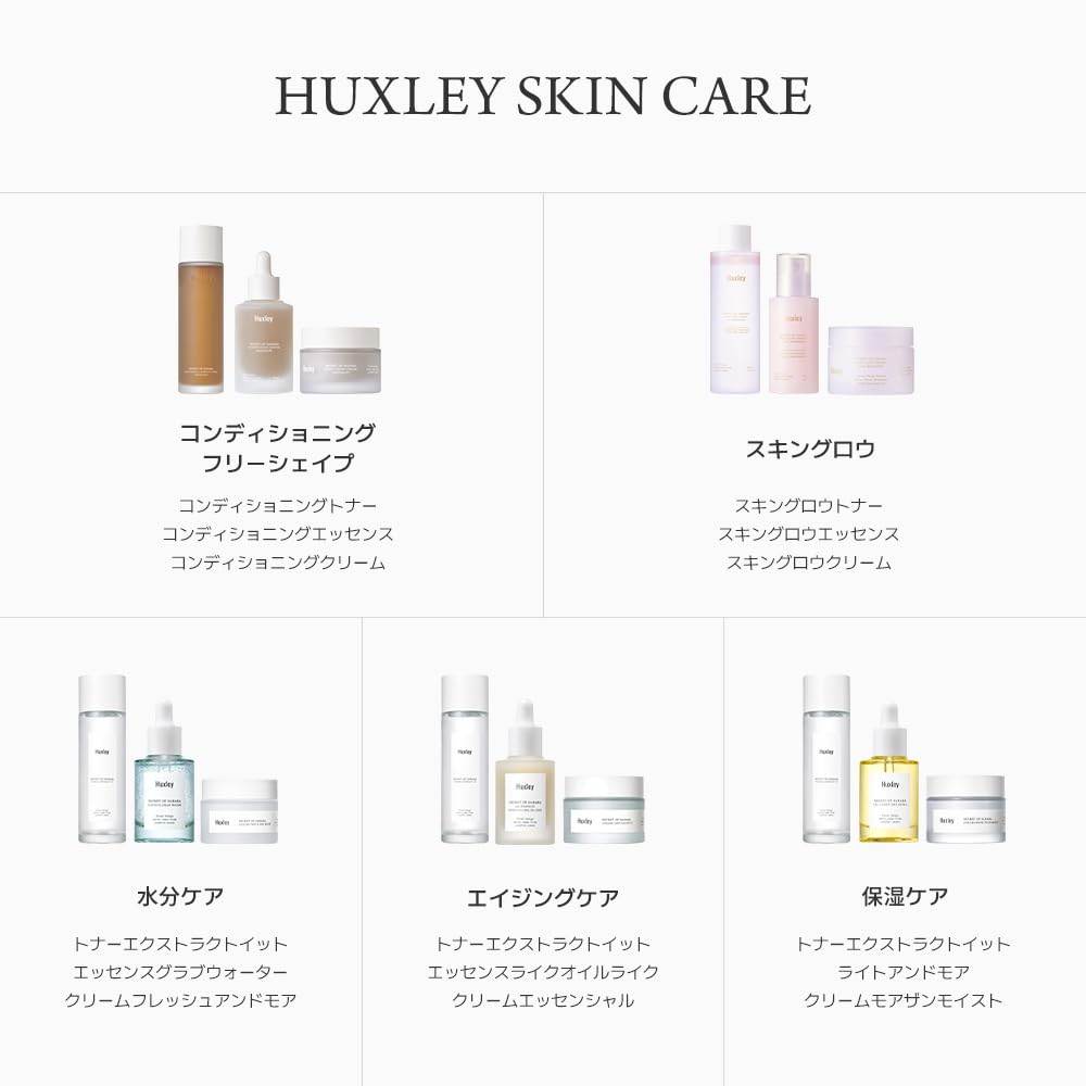 Application matin et soir Huxley Secret of Sahara pour hydratation légère