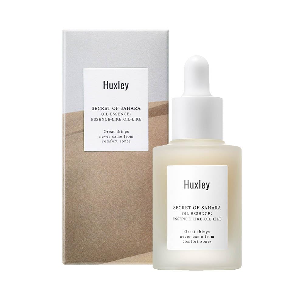 Huxley Secret of Sahara : flacon huile-essence légère pour hydratation