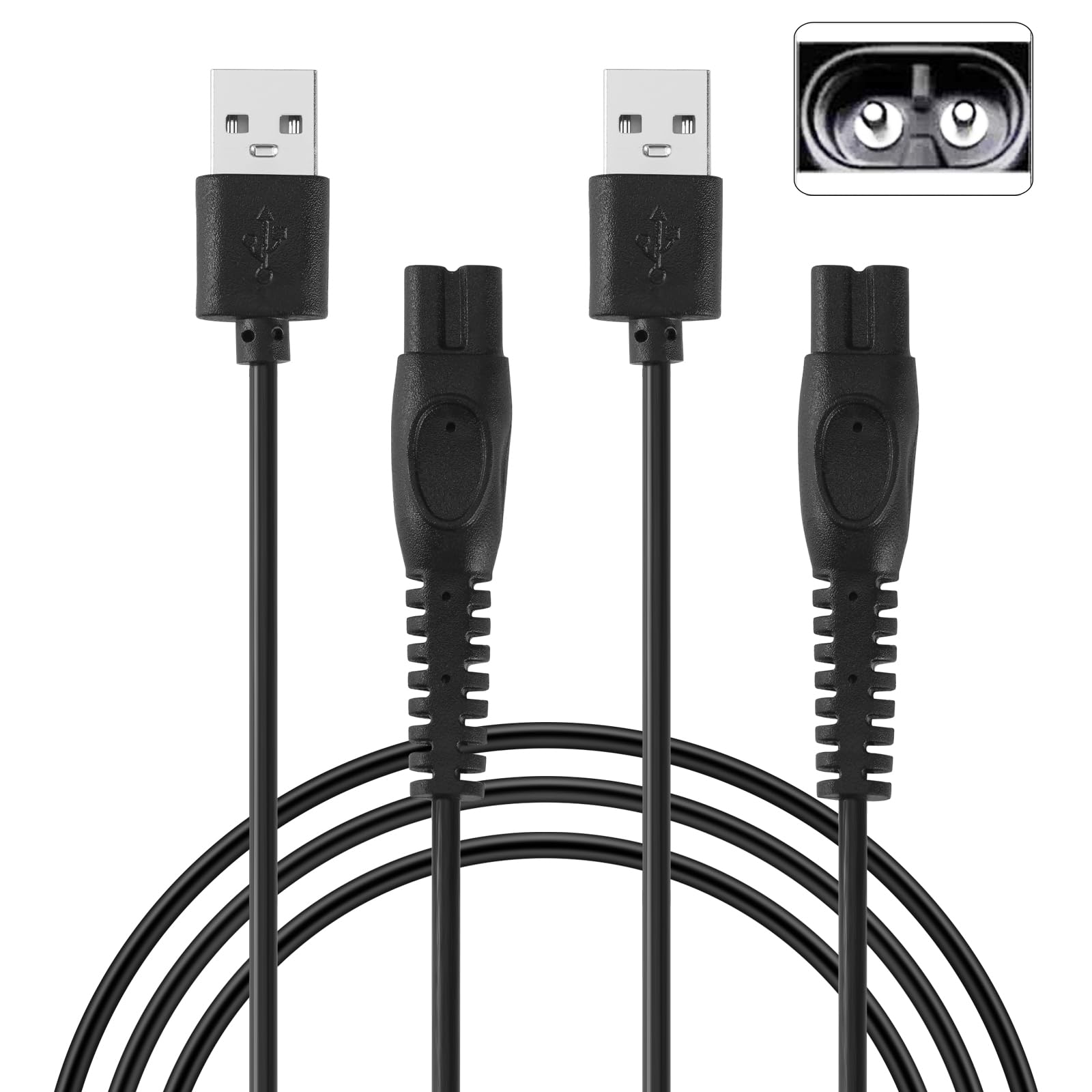HX-CQHY cable de carga USB 5V para OneBlade, amplia compatibilidad.
