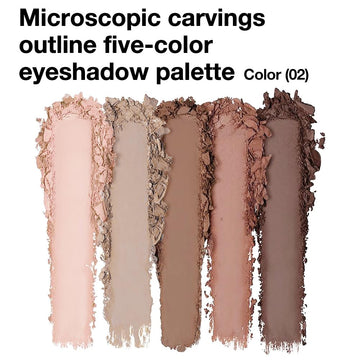 Hxssll Paleta Nude Matte: caramelo cálido para suavizar sombras y crear contornos suaves.