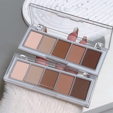Hxssll Paleta Nude Matte: acabado mate para look suave y maduro sin esfuerzo.