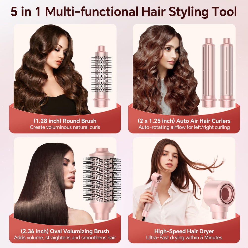 HydraStyl accesorios: cepillos para volumen y alisado