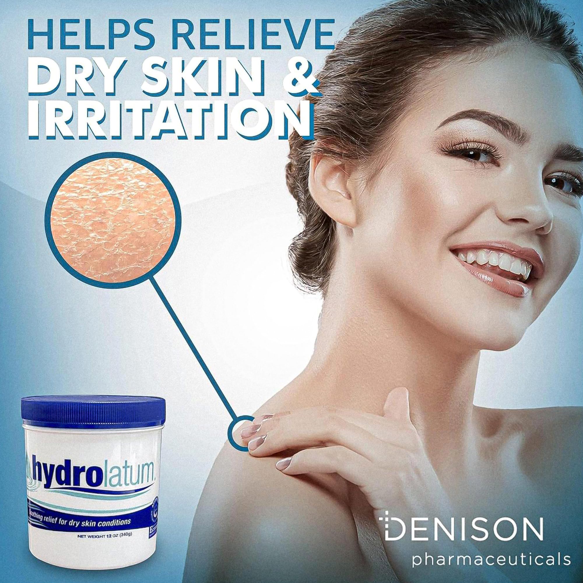 Fragrance-free Hydrolatum label supports sensitive skin use.