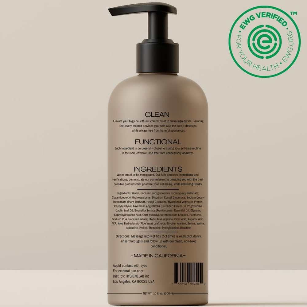 HygieneLab Champú aloe-vera: hidratación adicional para cabello.