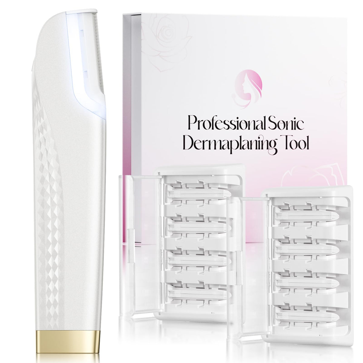 Hyhail Dermaplane, cuchilla facial, exfoliación suave y eliminación de vello.