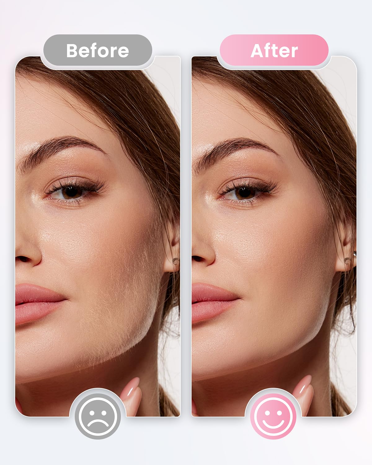 Hyhail Dermaplane con 3 velocidades para un cuidado personalizado.