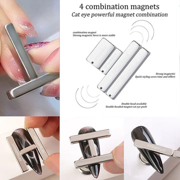 HYWWPFLAY imán rectangular pequeño para uñas, diseño rápido y uniforme