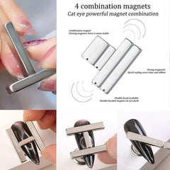 HYWWPFLAY imán rectangular pequeño para uñas, diseño rápido y uniforme