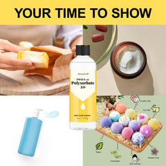 Hznxolrc Polisorbato 20, solución para mezclar aceites y agua