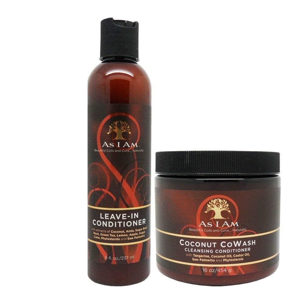 I AM acondicionador coco-lavado 16oz botella; limpia cuero cabelludo y cabello, facilita el peinado