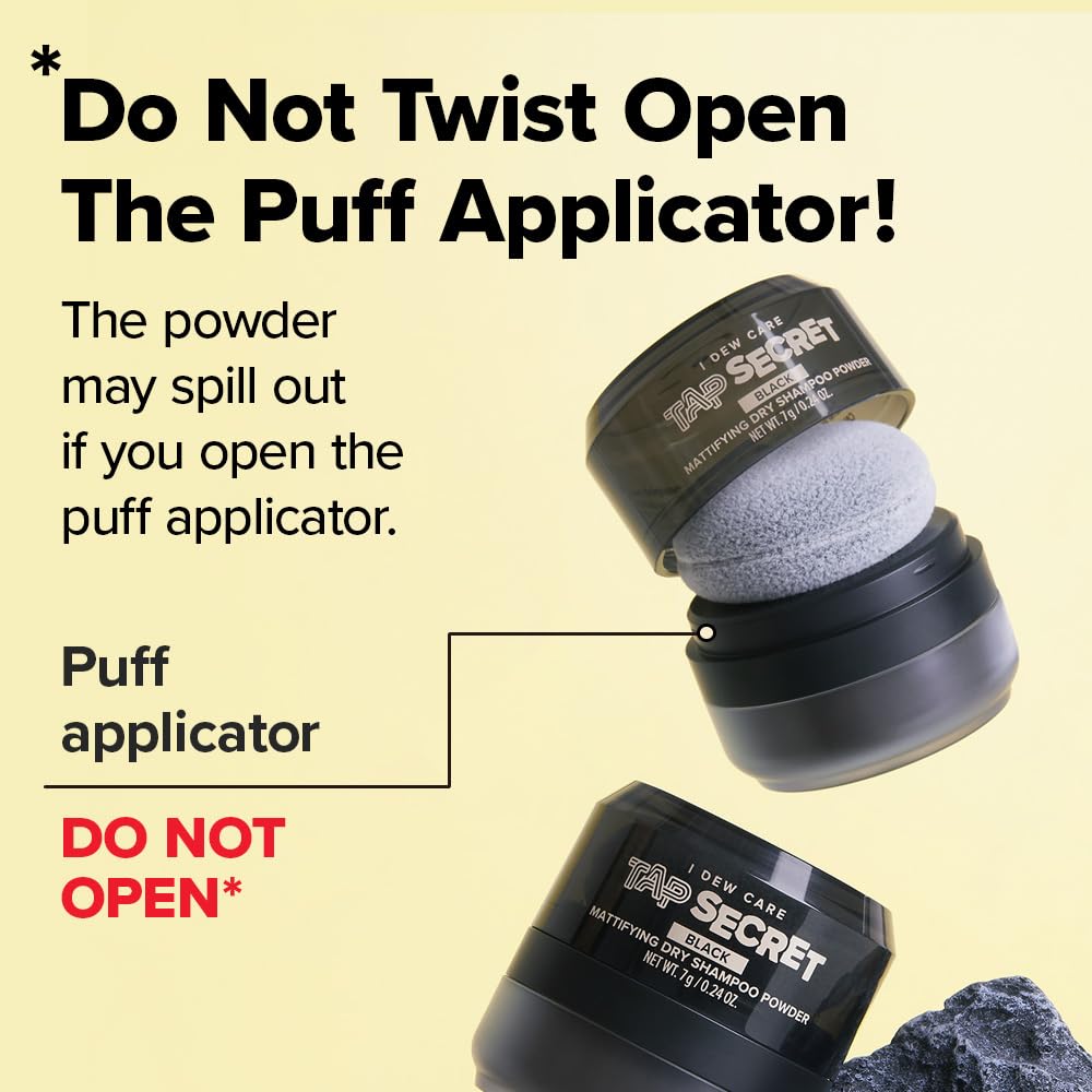 I DEW CARE Tap Secret Negro podría aumentar volumen capilar.