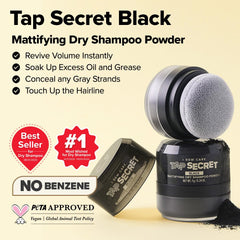 I DEW CARE Tap Secret Negro tubo de 7 g para uso diario.