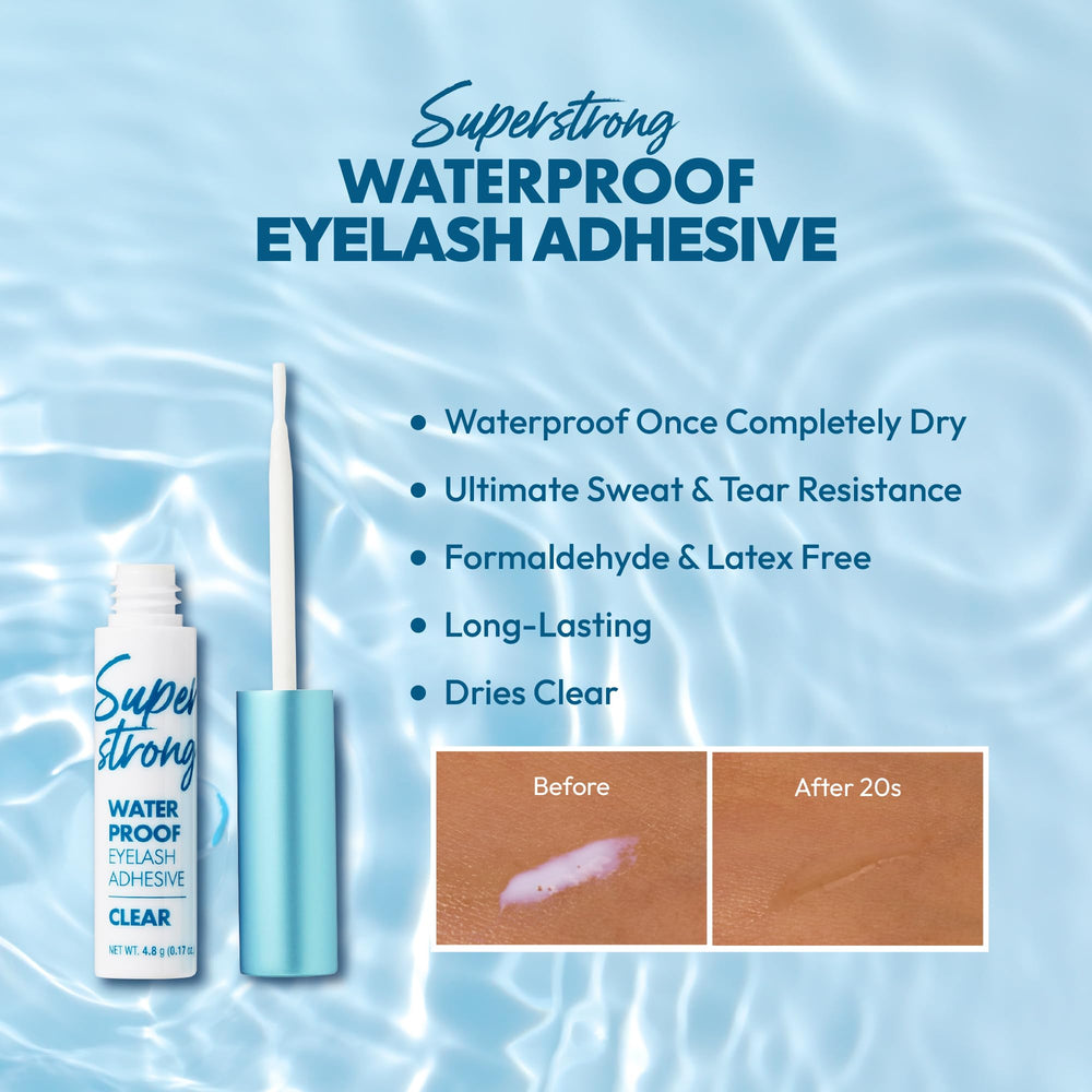 i-ENVY adhesivo de pestañas sin formaldehído ni látex.