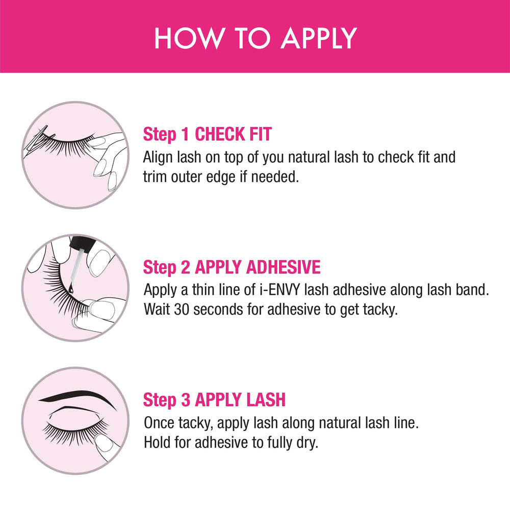 i•ENVY pestañas demi wispies aplicación sencilla para casa