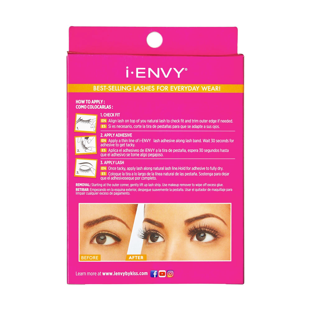 i•ENVY pestañas demi wispies reutilizables para múltiples looks