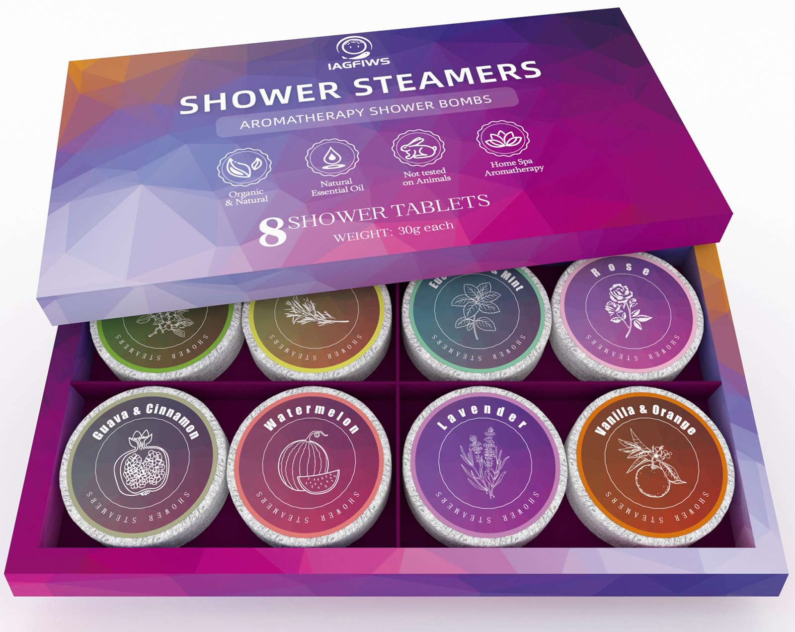 IAGFIWS bomba ducha eucalipto menta: aroma refrescante para despertar los sentidos