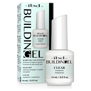 IBD Building Gel Nail Extension Transparente para un aspecto natural