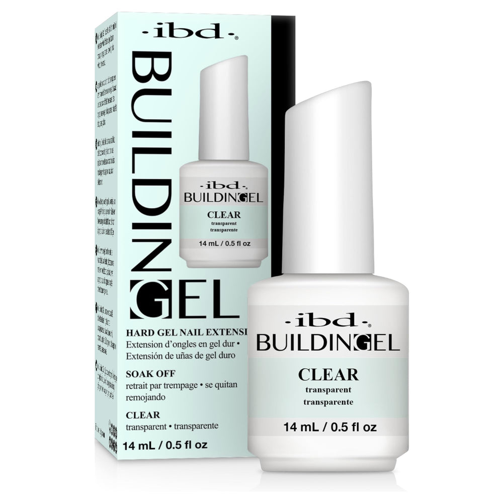 IBD Building Gel Nail Extension Transparente para un aspecto natural