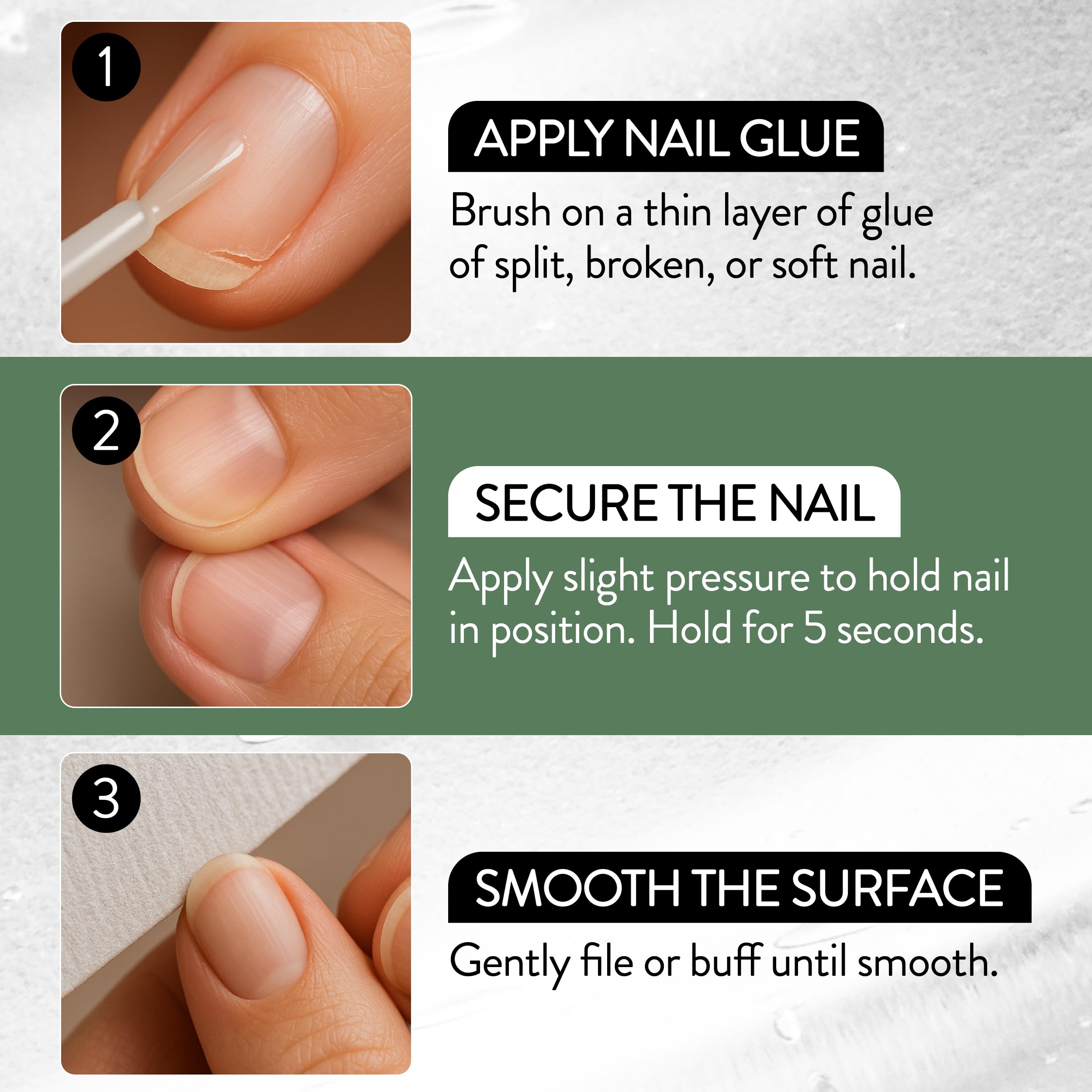 IBD fortalecimiento de uñas naturales: uso casero seguro.