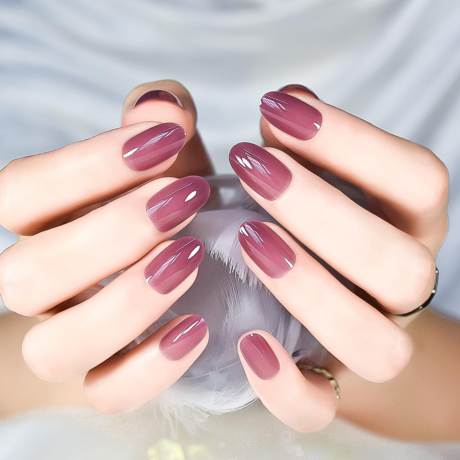 Conjunto iBeautying 24 uñas con lima y palito para cutícula