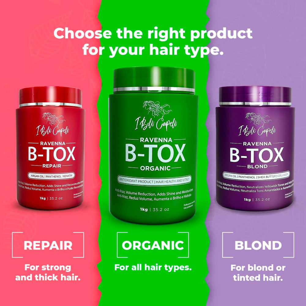 I Belli Capelli Ravenna Envase de 1 kg para uso prolongado.