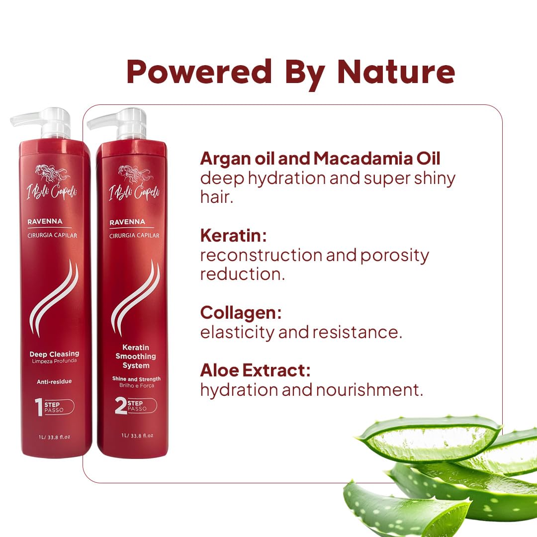 I Belli Capelli Ravenna – Huile et vitamines pour cheveux forts et brillants.
