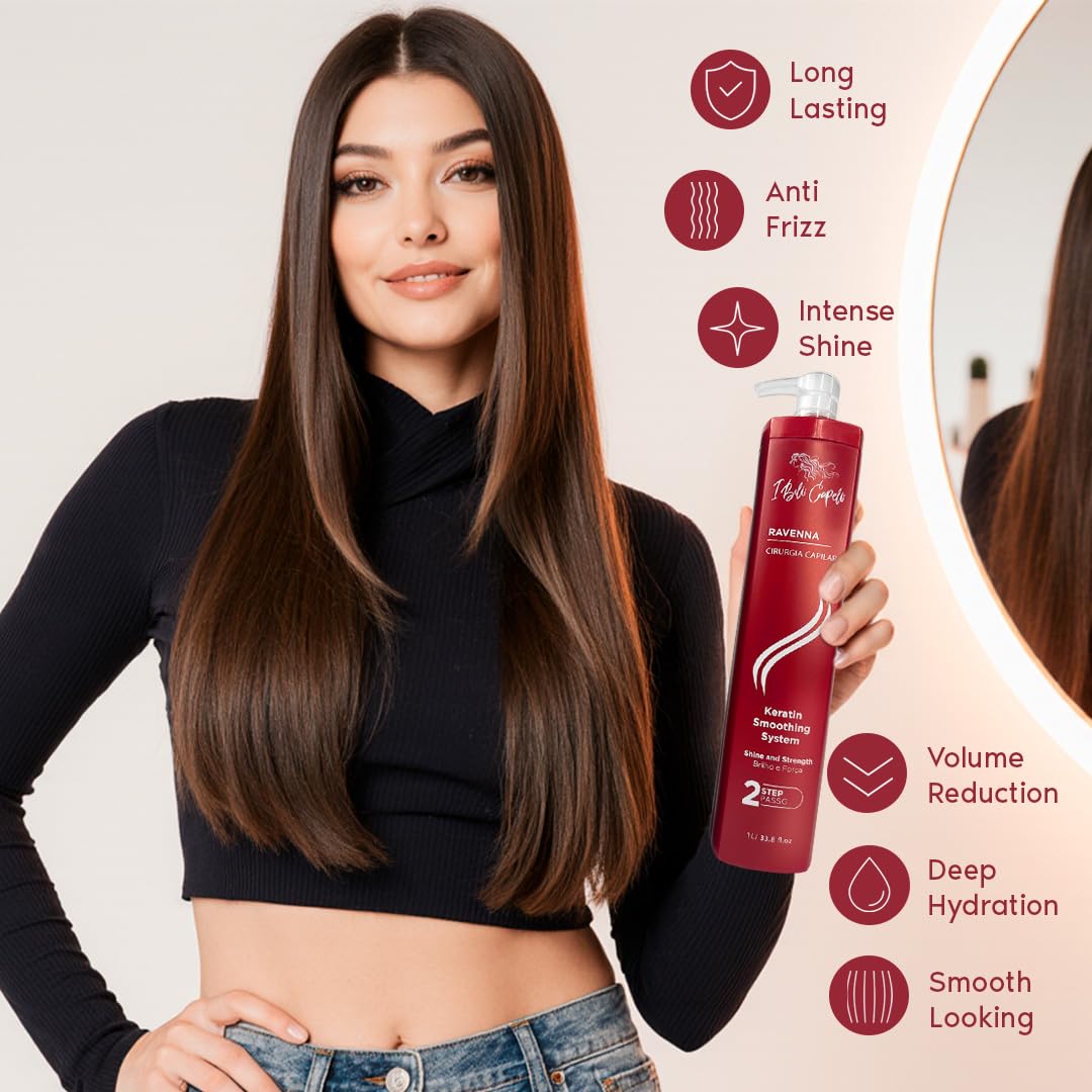 I Belli Capelli Ravenna – Lisseur professionnel pour un lissage durable et soyeux.