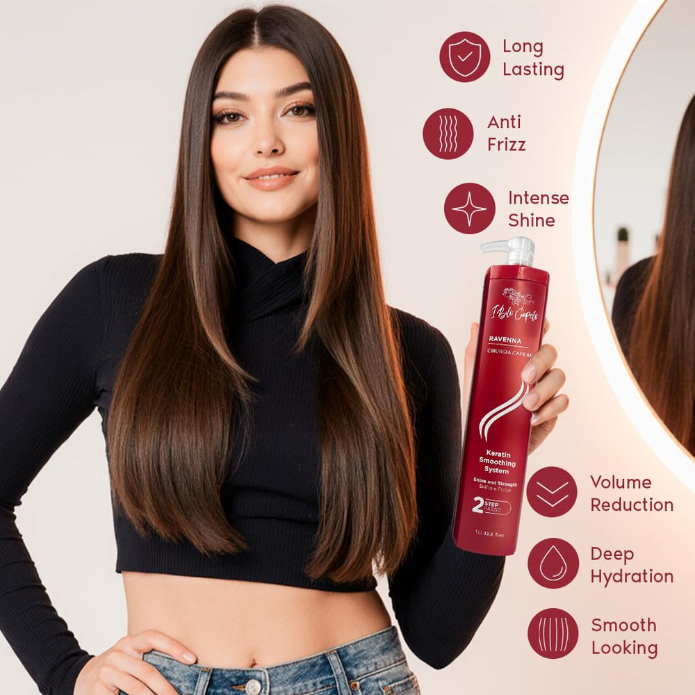 I Belli Capelli Ravenna – Lisseur professionnel pour un lissage durable et soyeux.