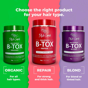 I Belli Capelli Ravenna Repair B-tox: tratamiento ideal para cabellos dañados y sin frizz