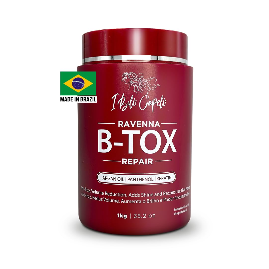 I Belli Capelli Ravenna Repair B-tox: botella del tratamiento capilar para acabado liso