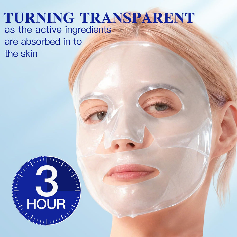 ICIKOL face mask sheet highlights peptides and vitamin C for hydration.