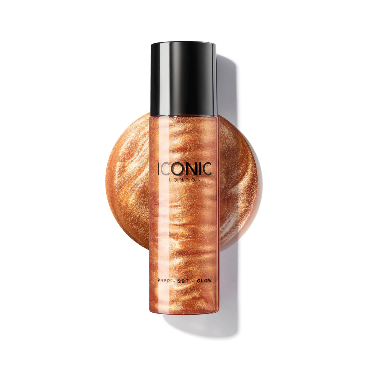 ICONIC LONDON Prep-Set-Glow atomizador para piel hidratada y radiante