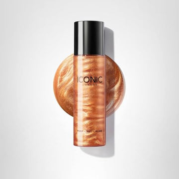 ICONIC LONDON Prep-Set-Glow envase de 120 ml para uso prolongado