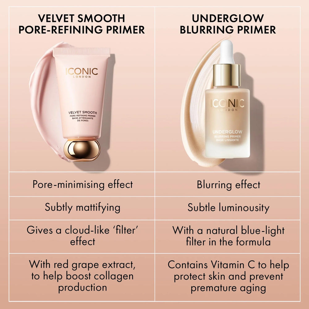 ICONIC LONDON Velvet Smooth Pore-Refining Primer vegano y libre de crueldad